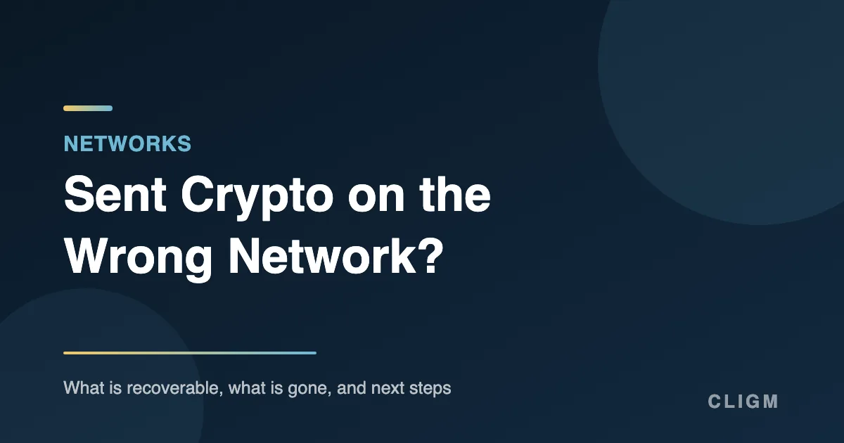 Sent Crypto on the Wrong Network? What Is Recoverable on Binance